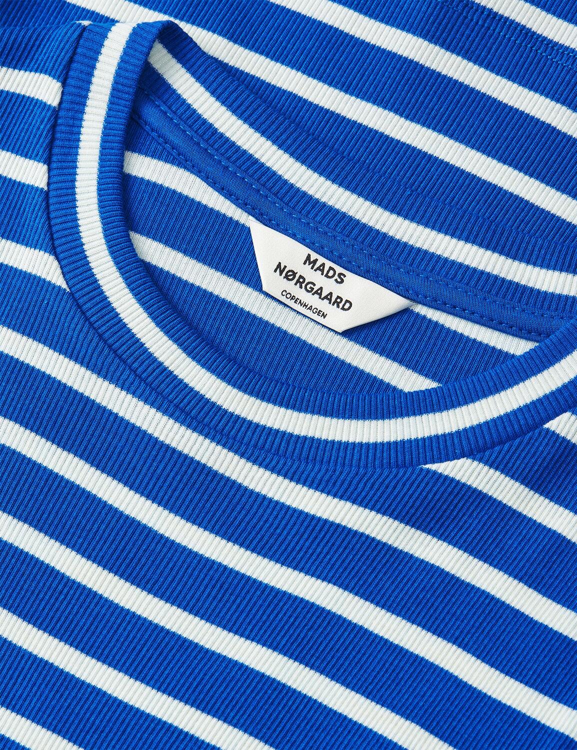 2X2 Cotton Stripe Tuba langærmet t-shirt - Surf The Web/Vanilla Ice